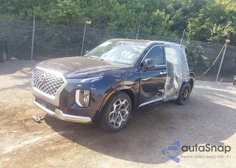 2022 Hyundai Palisade Calligraphy из США, поврежденный, VIN KM8R7DHE4NU431804